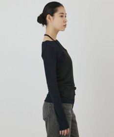 GRACE CONTINENTAL シアーレイヤードカットトップ