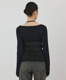 GRACE CONTINENTAL シアーレイヤードカットトップ