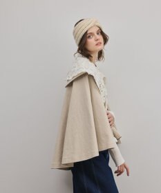 GRACE CONTINENTAL タッセル付レースカラー