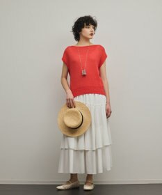 GRACE CONTINENTAL ドルマンルーズニットトップ