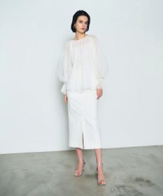 GRACE CONTINENTAL チュール2WAYトップ