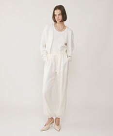 GRACE CONTINENTAL チンツサテンパンツ