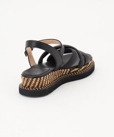 GRACE CONTINENTAL LUCA GROSSI パフィークロスサンダル