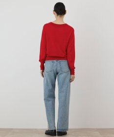 GRACE CONTINENTAL バイカラーウールニットトップ