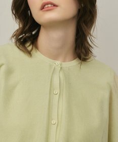 GRACE CONTINENTAL シアーケープニットカーディガン