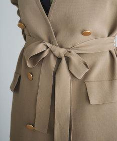 GRACE CONTINENTAL｜ノーカラーリバーコート | Rakuten Fashion