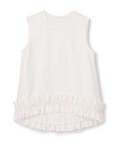 GRACE CONTINENTAL ヘムフリルカットトップ