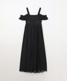 GRACE CONTINENTAL ドットジャガードノースリーブワンピース