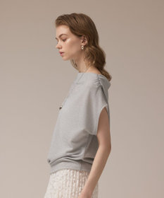 【グレースコンチネンタル】ラメドレープカットトップ ラメドレープカットトップ / GRACE CONTINENTAL | GRACE