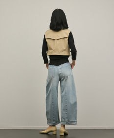 GRACE CONTINENTAL クロップトバレルパンツ