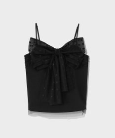 GRACE CONTINENTAL ドットボウタイキャミ