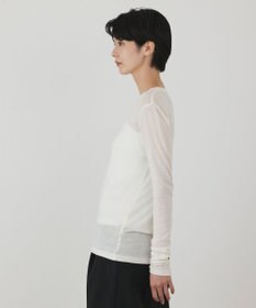 GRACE CONTINENTAL シルクベアカットトップ