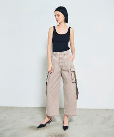 コクーンデニムカーゴパンツ　グレースコンチネンタル コクーンデニムカーゴパンツ / GRACE CONTINENTAL | GRACE