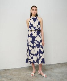 GRACE CONTINENTAL グレースコンチネンタル レースプリーツフレ