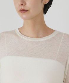 GRACE CONTINENTAL シルクベアカットトップ