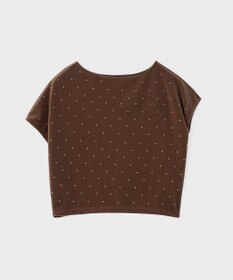 GRACE CONTINENTAL ベロアルーズカットトップ