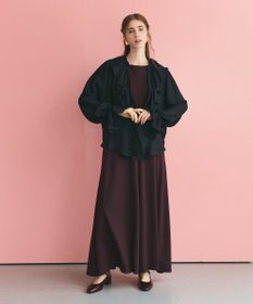 GRACE CONTINENTAL バックオープンポンチワンピース