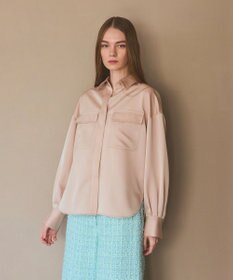 GRACE CONTINENTAL トリアセカルゼシャツ