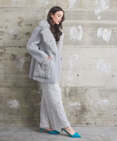 GRACE CONTINENTAL 【BLANCHA】ムートンコート