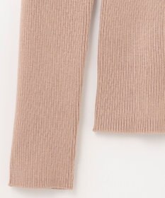 GRACE CONTINENTAL スクエアネックリブトップ