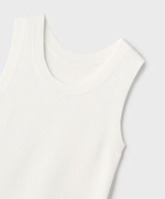 GRACE CONTINENTAL リブニットタンクトップ