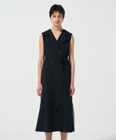 GRACE CONTINENTAL バックプリーツトレンチワンピース