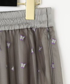 GRACE CONTINENTAL ブーツプリントチュールスカート