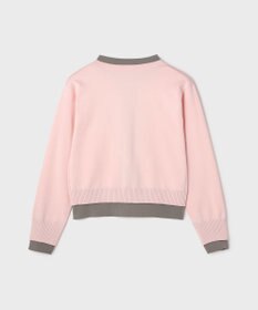 GRACE CONTINENTAL レイヤード風ニットカーディガン