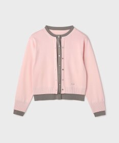 GRACE CONTINENTAL レイヤード風ニットカーディガン