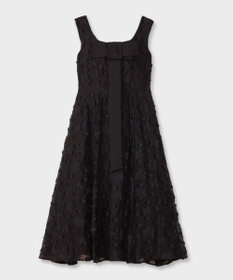 GRACE CONTINENTAL ラメFlowerジャガードドレス