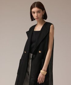 GRACE CONTINENTAL カラミロングジレ