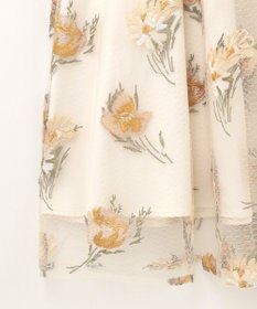 GRACE CONTINENTAL レトロフラワー刺繍ワンピース