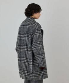 GRACE CONTINENTAL シャギーチェックコート