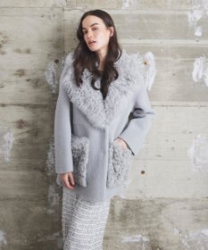 GRACE CONTINENTAL 【BLANCHA】ムートンコート