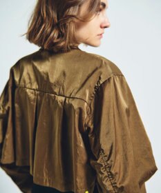 GRACE CONTINENTAL クロップドミリタリージャケット