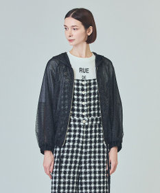 GRACE CONTINENTAL マクラメメッシュフーディー