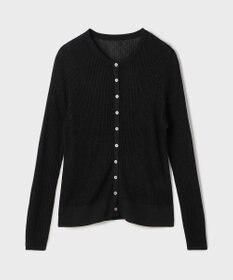 GRACE CONTINENTAL ハイゲージラメニットカーディガン