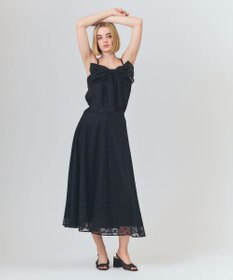 GRACE CONTINENTAL ドットembチュールスカート