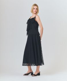 GRACE CONTINENTAL ドットembチュールスカート