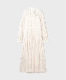 GRACE CONTINENTAL メッシュレースカフタンワンピース