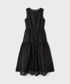 GRACE CONTINENTAL キカドットジャガードドレス