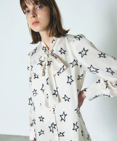 GRACE CONTINENTAL スタープリントミニワンピース