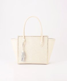 GRACE CONTINENTAL Studs tote bag エクリュ