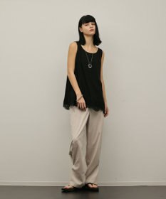 GRACE CONTINENTAL ヘムレースカットトップ
