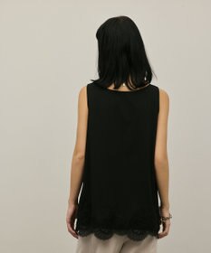 GRACE CONTINENTAL ヘムレースカットトップ