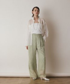 GRACE CONTINENTAL メッシュオーバーシャツ