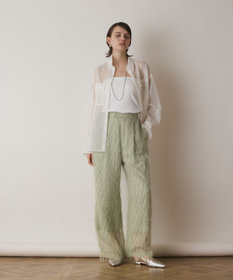 GRACE CONTINENTAL メッシュオーバーシャツ