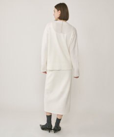 GRACE CONTINENTAL フィルムヤーンニットカーディガン