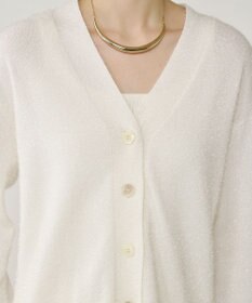 GRACE CONTINENTAL フィルムヤーンニットカーディガン