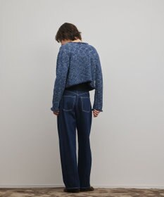 GRACE CONTINENTAL ツイードニットカーディガン